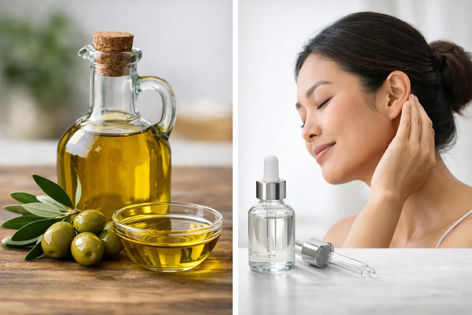 Olive Oil vs Mineral Oil for Ears Compared